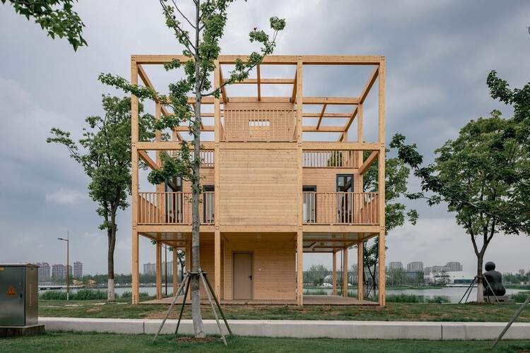 木材结构营造术：当代中国重新思考木构建筑的 10 个项目 - 22 的图像 47
