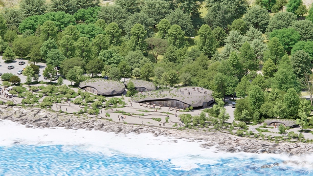 MVRDV 为台湾佳乐水打造“自然之岩（Nature Rocks）”基础设施