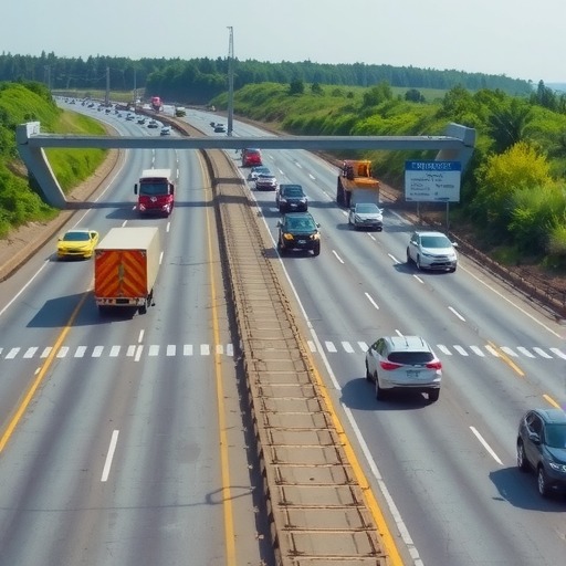我司厦蓉高速公路改扩建工程顺利通车(图3) 我司厦蓉高速公路改扩建工程顺利通车(图3)
