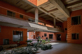 463个阶梯平台，铺满印度Prestige大学新建筑屋面(图17)