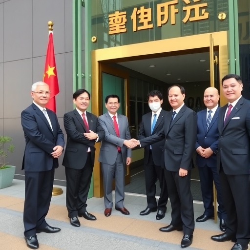中国对外承包工程商会副会长王禾一行到访我司(图3) 中国对外承包工程商会副会长王禾一行到访我司(图3)