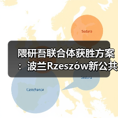 隈研吾联合体获胜方案:波兰Rzeszów新公共图书馆,语之螺旋(图4) 隈研吾联合体获胜方案:波兰Rzeszów新公共图书馆,语之螺旋(图4)