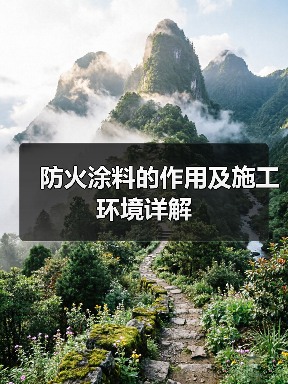 防火涂料的作用及施工环境详解(图2) 防火涂料的作用及施工环境详解(图2)