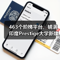 463个阶梯平台，铺满印度Prestige大学新建筑屋面
