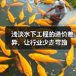 浅谈水下工程的造价差异,让行业少走弯路(图3) 浅谈水下工程的造价差异,让行业少走弯路(图3)