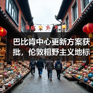 巴比肯中心更新方案获批,伦敦粗野主义地标即将升级(图3) 巴比肯中心更新方案获批,伦敦粗野主义地标即将升级(图3)