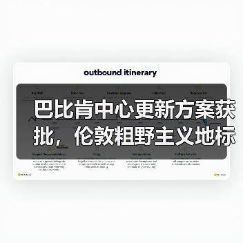 巴比肯中心更新方案获批,伦敦粗野主义地标即将升级(图3) 巴比肯中心更新方案获批,伦敦粗野主义地标即将升级(图3)