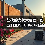 起伏的光伏大屋面：巴西利亚WTC Biotic综合体在建方案