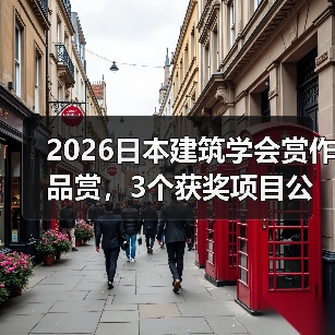2026日本建筑学会赏作品赏,3个获奖项目公布(图3) 2026日本建筑学会赏作品赏,3个获奖项目公布(图3)