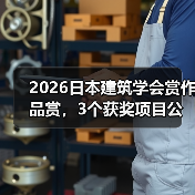 2026日本建筑学会赏作品赏，3个获奖项目公布