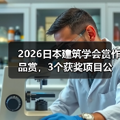 2026日本建筑学会赏作品赏，3个获奖项目公布