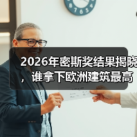 2026年密斯奖结果揭晓，谁拿下欧洲建筑最高荣誉之一？（图4）
