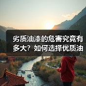 劣质油漆的危害究竟有多大？如何选择优质油漆？