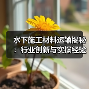 水下施工材料运输揭秘:行业创新与实操经验解析(图4) 水下施工材料运输揭秘:行业创新与实操经验解析(图4)