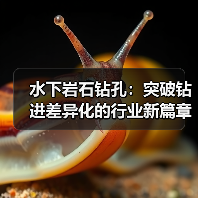 水下岩石钻孔：突破钻进差异化的行业新篇章