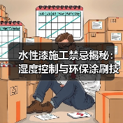 水性漆施工禁忌揭秘：湿度控制与环保涂刷技巧