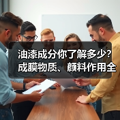 油漆成分你了解多少?成膜物质、颜料作用全解析(图4) 油漆成分你了解多少?成膜物质、颜料作用全解析(图4)