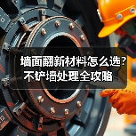 墙面翻新材料怎么选?不铲墙处理全攻略(图3) 墙面翻新材料怎么选?不铲墙处理全攻略(图3)