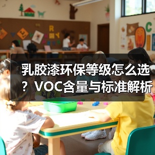 乳胶漆环保等级怎么选?VOC含量与标准解析(图3) 乳胶漆环保等级怎么选?VOC含量与标准解析(图3)