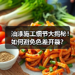 油漆施工细节大揭秘！如何避免色差开裂？