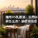 墙布VS乳胶漆：实用环保怎么选？装修省钱攻略（图2）