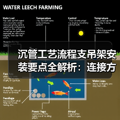 沉管工艺流程支吊架安装要点全解析：连接方式与施工细节（图3）