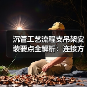 沉管工艺流程支吊架安装要点全解析：连接方式与施工细节（图2）