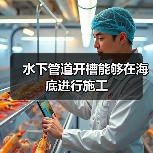 水下管道开槽能够在海底进行施工(图4) 水下管道开槽能够在海底进行施工(图4)