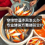 穿墙管道渗漏怎么办?专业堵漏方案提前交付(图3) 穿墙管道渗漏怎么办?专业堵漏方案提前交付(图3)