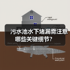 污水池水下堵漏需注意哪些关键细节?(图2) 污水池水下堵漏需注意哪些关键细节?(图2)