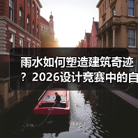 雨水如何塑造建筑奇迹?2026设计竞赛中的自然栖居新理念(图2) 雨水如何塑造建筑奇迹?2026设计竞赛中的自然栖居新理念(图2)