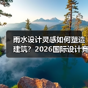 雨水设计灵感如何塑造建筑?2026国际设计竞赛10强作品揭晓(图4) 雨水设计灵感如何塑造建筑?2026国际设计竞赛10强作品揭晓(图4)