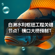 白濑水利枢纽工程关键节点！横口大桥预制T梁贯通