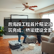 后海段工程首片箱梁浇筑完成，桥梁建设全面展开！（图3）