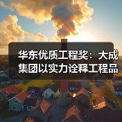 华东优质工程奖:大成集团以实力诠释工程品质(图4) 华东优质工程奖:大成集团以实力诠释工程品质(图4)