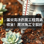 莆炎高速路面工程圆满收官!高效施工全解析(图3) 莆炎高速路面工程圆满收官!高效施工全解析(图3)
