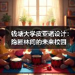 钱塘大学皮亚诺设计：隐匿林间的未来校园（图3）
