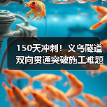 150天冲刺!义乌隧道双向贯通突破施工难题 150天冲刺!义乌隧道双向贯通突破施工难题