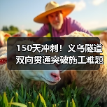 150天冲刺！义乌隧道双向贯通突破施工难题（图3）