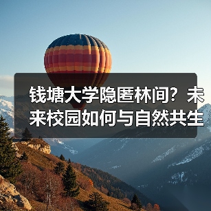 钱塘大学隐匿林间?未来校园如何与自然共生(图2) 钱塘大学隐匿林间?未来校园如何与自然共生(图2)
