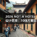 2026 NOT A HOTEL设计竞赛:10强方案如何诠释雨与建筑的共生? 2026 NOT A HOTEL设计竞赛:10强方案如何诠释雨与建筑的共生?