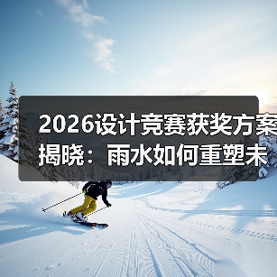2026设计竞赛获奖方案揭晓:雨水如何重塑未来居住空间?(图1) 2026设计竞赛获奖方案揭晓:雨水如何重塑未来居住空间?(图1)