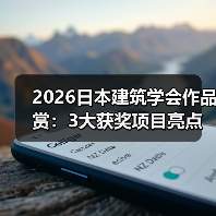 2026日本建筑学会作品赏:3大获奖项目亮点解析(图2) 2026日本建筑学会作品赏:3大获奖项目亮点解析(图2)