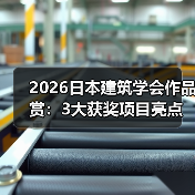 2026日本建筑学会作品赏:3大获奖项目亮点解析(图1) 2026日本建筑学会作品赏:3大获奖项目亮点解析(图1)