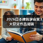 2026日本建筑学会赏3大获奖作品揭晓 2026日本建筑学会赏3大获奖作品揭晓