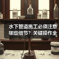 水下管道施工必须注意哪些细节?关键操作全解析 水下管道施工必须注意哪些细节?关键操作全解析