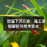 管道下沉方案：施工流程解析与技术要点（图4）