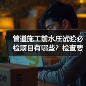 管道施工前水压试验必检项目有哪些?检查要点全解析 管道施工前水压试验必检项目有哪些?检查要点全解析