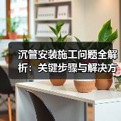 沉管安装施工问题全解析:关键步骤与解决方案(图1) 沉管安装施工问题全解析:关键步骤与解决方案(图1)