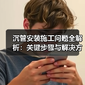 沉管安装施工问题全解析:关键步骤与解决方案 沉管安装施工问题全解析:关键步骤与解决方案